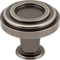 Jeffrey Alexander 1-3/8" Diameter Brushed Pewter Ring Lafayette Cabinet Knob 317BNBDL